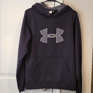 Under Armour Hoodie, Black, Size LG